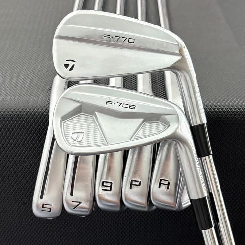 TAYLORMADE P770/P7CB 2024 COMBO IRON SET 5-A