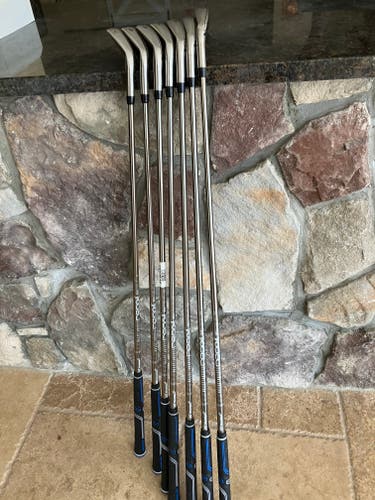 Men's 2015 Callaway XR Pro Left Hand Iron Set Regular Flex Graphite Shaft (Used)