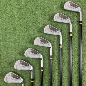 Callaway X Forged CB 21 Iron Set 4-PW MMT 105g Stiff Flex Graphite +1/2 Long