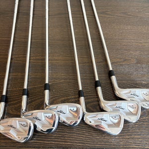 Men's 2019 Callaway Apex Pro 19 Right Handed Iron Set Regular Flex Steel Shaft (Used)