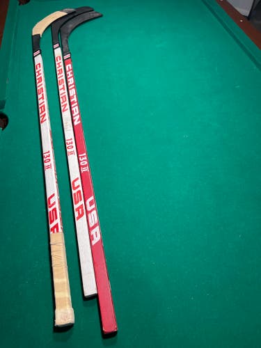 Junior Christian Left Hand Hockey Stick Left handed 30 Flex (Used)