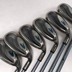 Callaway Hawkeye Iron Set 6-PW+SW Hawk Eye Gems Ladies Graphite Womens RH