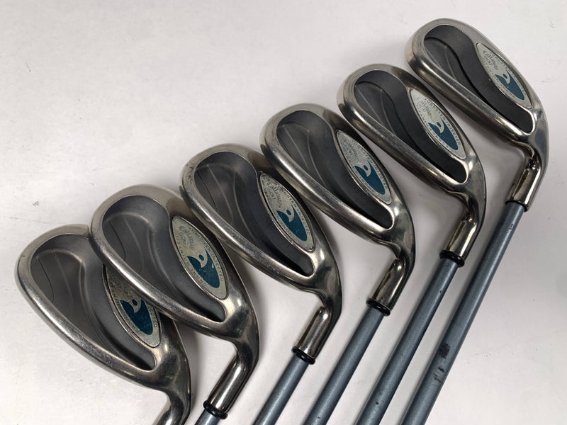 Callaway Hawkeye Iron Set 6-PW+SW Hawk Eye Gems Ladies Graphite Womens RH