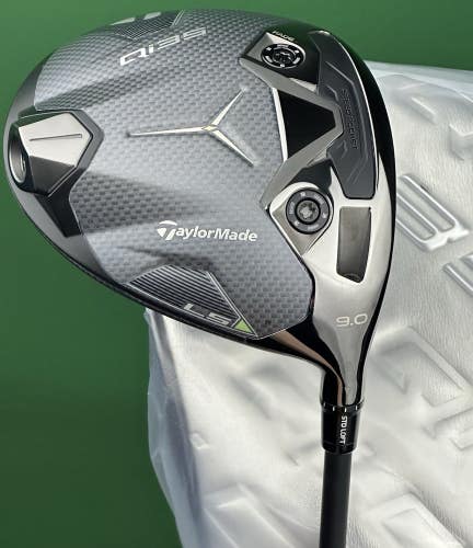 TaylorMade Qi35 LS Driver 9* Stiff Flex Mitsubishi Kai'li CB 60S w/ Cover MINT!