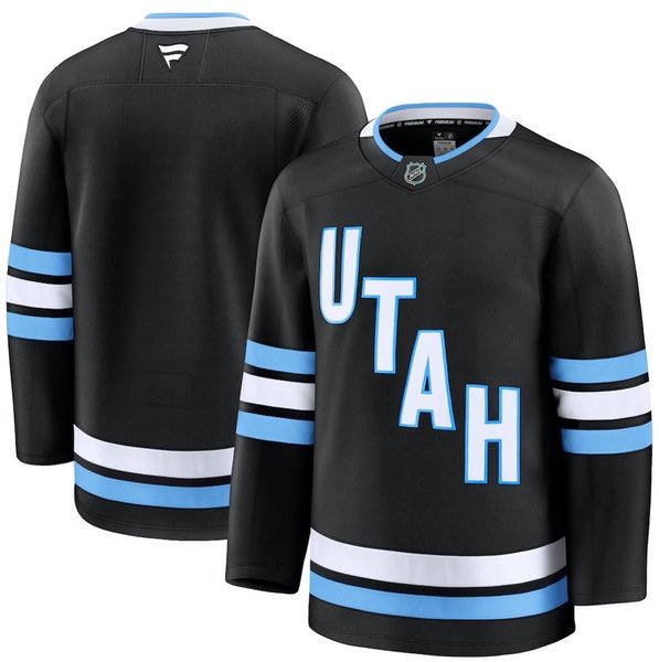 Utah Mammoth Fanatics Home Premium Jersey - Black Size 54 New With Tags