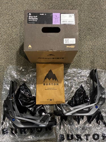 Burton Escapade Step On Snowboard Bindings I Women’s Large (New)