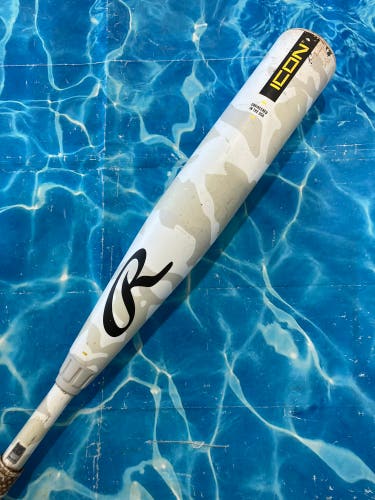 2025 Rawlings Icon Composite Bat USSSA Certified (-10) 20 oz 30" (Used)