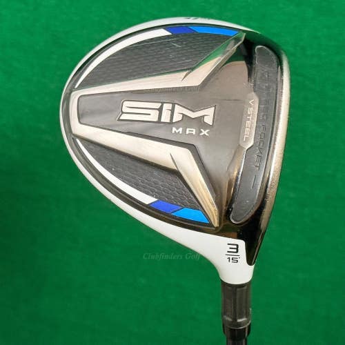 TaylorMade SIM Max 15 Fairway 3 Wood Ventus Blue FW 6-X Graphite Extra Stiff