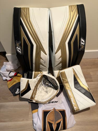 Brians Iconik 2 Goalie pads - True Px5 gloves - 580 break
