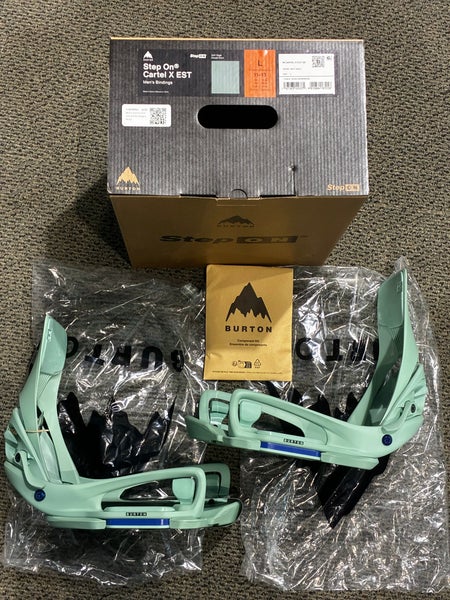 Burton Step On Cartel X EST Snowboard Bindings I Men’s Large (New)