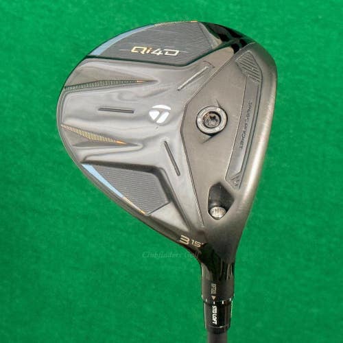 TaylorMade Qi4D 15 Fairway 3 Wood Mitsubishi REAX 55-S Graphite Stiff w/HC