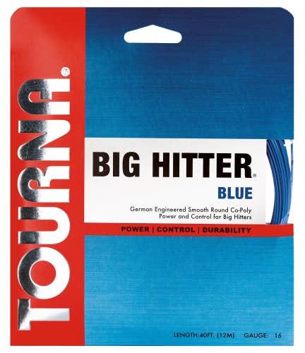 Tourna Big Hitter Blue Tennis String - Set