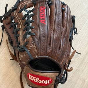 Wilson A1000 LH Outfield Baseball Glove 12.5" (Used)