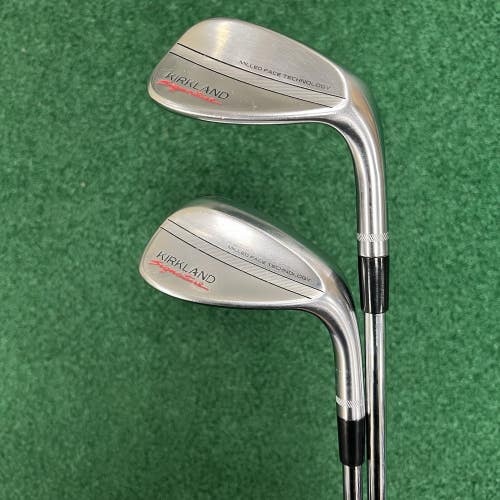 Kirkland Signature Wedge Set 52 & 56 Right Hand Wedge Flex Steel Shafts