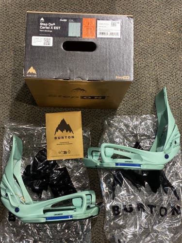 Burton Step On CartelX EST Snowboard Bindings I Men’s Large (New)