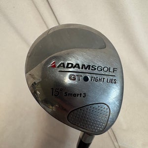 Men's Adams Tight Lies Right Handed Fairway Wood Stiff Flex 3 Wood (Used)