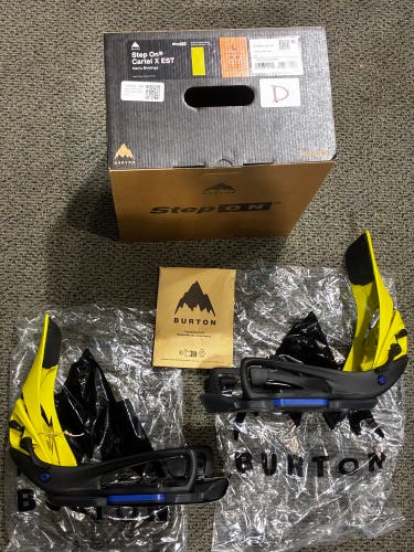 Burton Step On Cartel X EST Snowboard Bindings I Men’s Large (New)