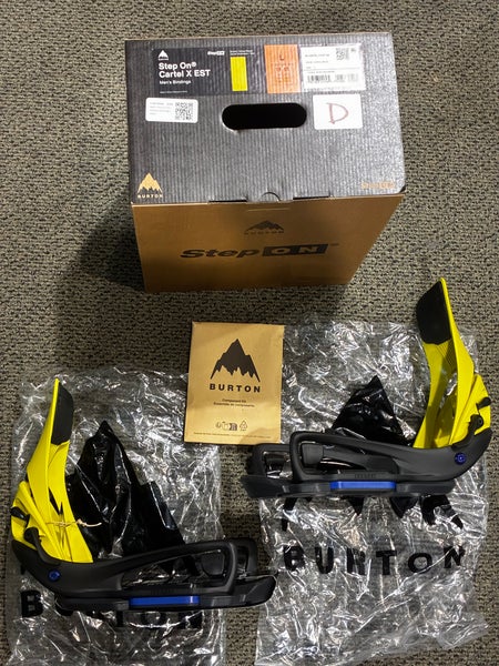 Burton Step On Cartel X EST Snowboard Bindings I Men’s Large (New)