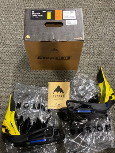 Burton Step On Cartel X EST Snowboard Bindings I Men’s Large (New)