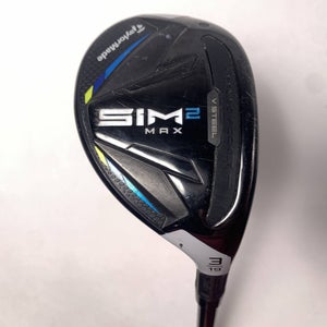 TaylorMade SIM2 MAX Rescue 3 Hybrid 19* Fujikura Ventus Blue 6-R Regular RH