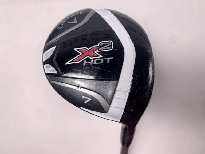 Callaway X2 Hot 7 Fairway Wood 21* Aldila Ladies Graphite Womens RH