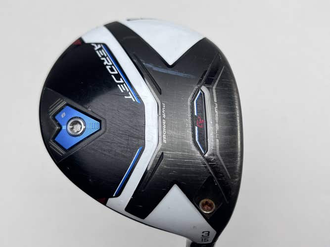 Cobra AeroJet 3 Fairway 15* HZRDUS 6.0 Gen 4 Dual Torsional 70g Stiff RH -1.5''