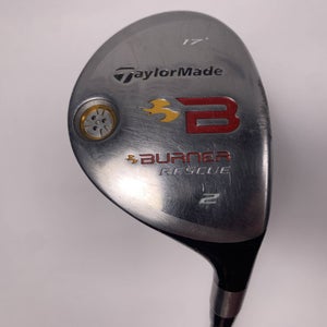 TaylorMade Burner Rescue 2008 2 Hybrid 17* REAX 60g Stiff Graphite Mens RH