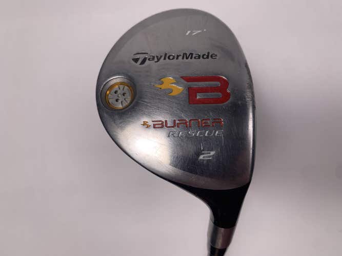 TaylorMade Burner Rescue 2008 2 Hybrid 17* REAX 60g Stiff Graphite Mens RH