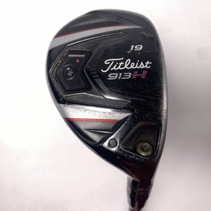 Titleist 913 H 3 Hybrid 19* Diamana D+92HY Stiff Graphite Mens RH Midsize Grip
