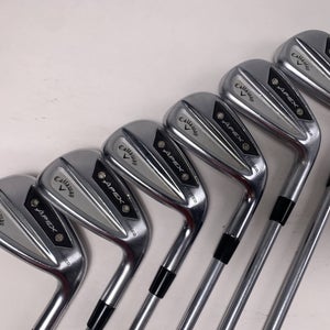 Callaway Apex Ai300 Iron Set 5-PW Project X IO 6.0 110g Stiff Steel Mens RH