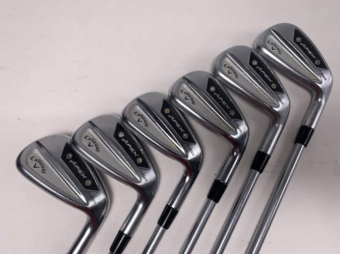 Callaway Apex Ai300 Iron Set 5-PW Project X IO 6.0 110g Stiff Steel Mens RH
