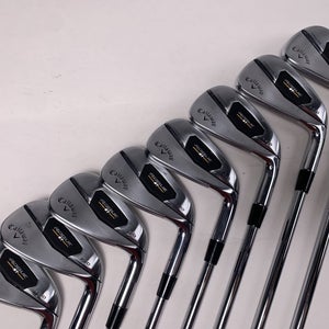 Callaway Rogue ST Pro Iron Set 4-PW+GW Rifle Tour Flighted 5.5 105g Regular RH