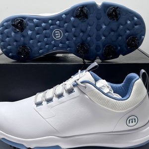 Travis Mathew The Ringer II Golf Shoes White Sleet Men's SZ 10.5 (1MAA564 1WHS)