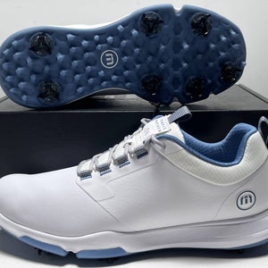 Travis Mathew The Ringer II Golf Shoes White Sleet Men's SZ 10.5 (1MAA564 1WHS)
