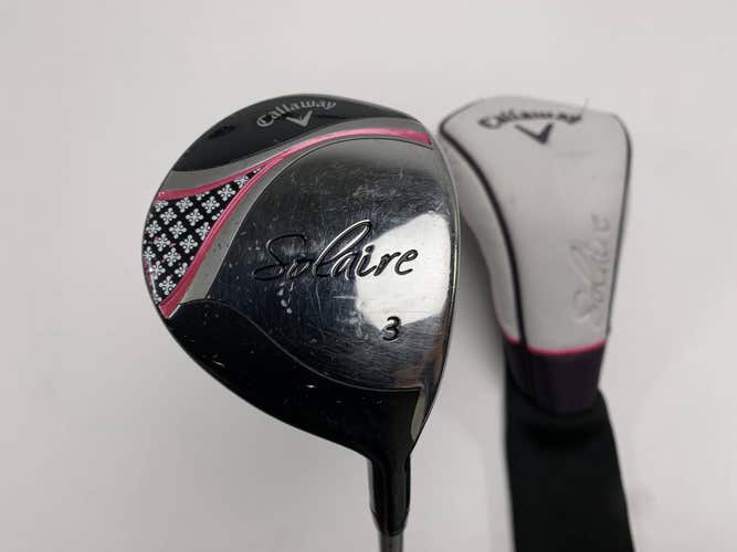 Callaway Solaire 3 Fairway Wood 15* Ladies Graphite Womens RH HC Undersize Grip