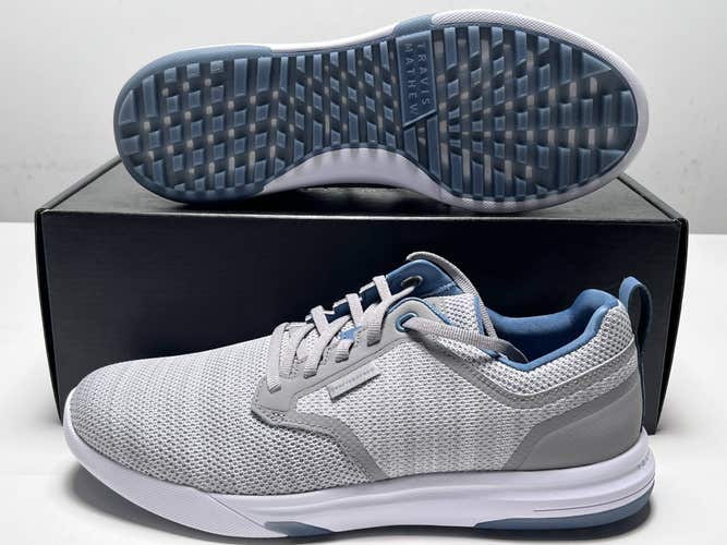 Travis Mathew The Daily Pro Hybrid Golf Shoes Heather Gray Mens 9 1MAA224 OHSL