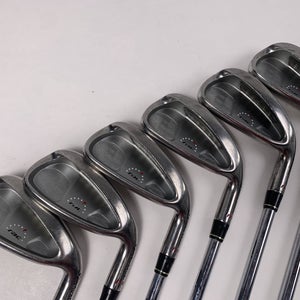 TaylorMade Rac HT Iron Set 3-9 Light Metal 95g Stiff Steel Mens RH No 5 iron