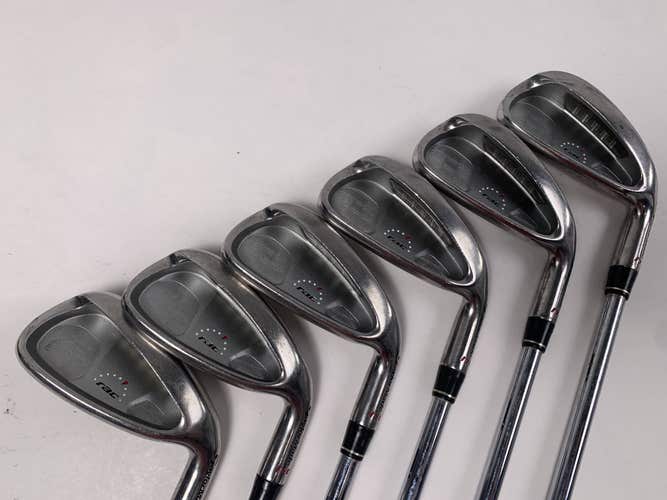 TaylorMade Rac HT Iron Set 3-9 Light Metal 95g Stiff Steel Mens RH No 5 iron