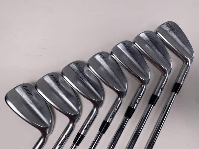Ping i500 Iron Set 5-PW+GW Red Dot 1* Flat AWT 2.0 Regular Steel Mens RH