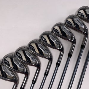 Callaway Mavrik Max Iron Set 5-PW+GW+SW Project X Catalyst 5.5 65g Regular RH