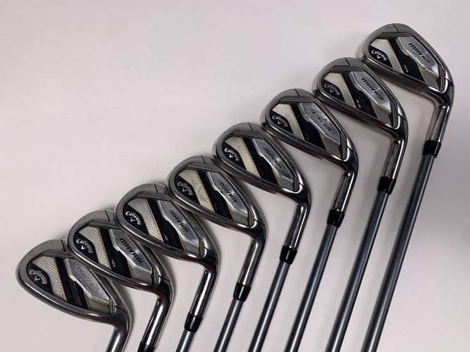 Callaway Mavrik Max Iron Set 5-PW+GW+SW Project X Catalyst 5.5 65g Regular RH