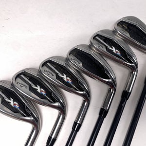 Callaway XR Iron Set 6-PW+GW Project X San Diego 4.5 55g Senior Graphite Mens RH