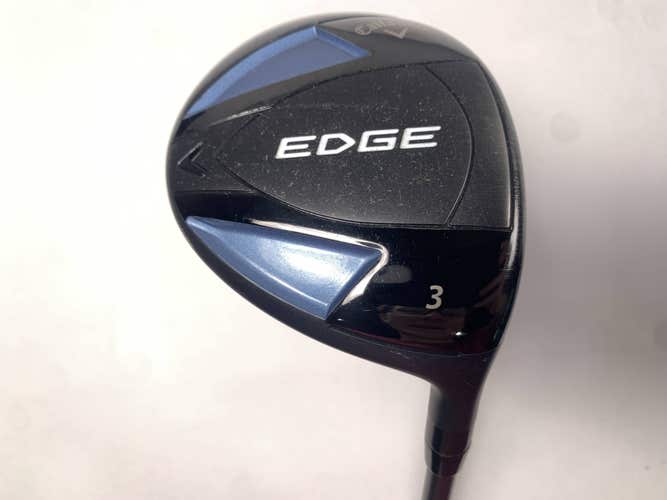 Callaway Edge 2018 3 Fairway Wood 15* Edge 65g Regular Graphite Mens RH