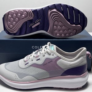 Cole Haan ZG Fairway Golf Golf Shoes White Micro Chip Women's SZ 6.5 (W29088)