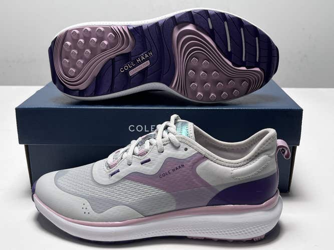 Cole Haan ZG Fairway Golf Golf Shoes White Micro Chip Women's SZ 6.5 (W29088)