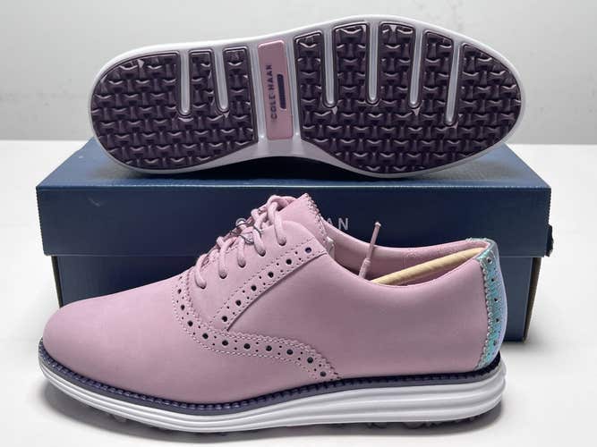 Cole Haan OG Shortwing Golf Golf Shoes Mauve Shadows Women's SZ 6.5 (W30064)
