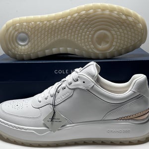 Cole Haan GP Crossover Golf Golf Shoes Optic White Men's SZ 12 (C38379)