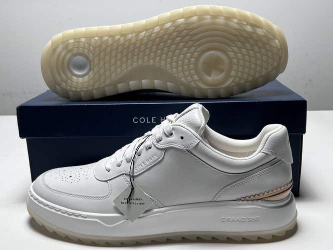 Cole Haan GP Crossover Golf Golf Shoes Optic White Men's SZ 12 (C38379)