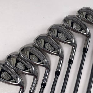 Callaway Rogue X Iron Set 6-PW+AW+GW Aldila Synergy 60g Senior Graphite Mens RH
