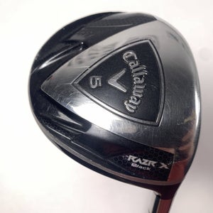 Callaway Razr X Black 5 Fairway Wood 18* 60g Regular Graphite Mens RH